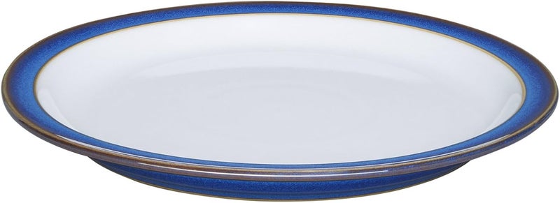 Denby Denby Imperial Blue Set of 4 Salad Plate Set One size multi color vibrant  - Image 3