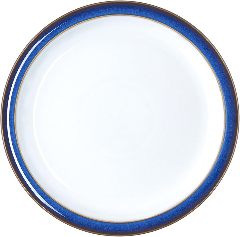 Denby Denby Imperial Blue Set of 4 Salad Plate Set One size multi color vibrant  - Image 2
