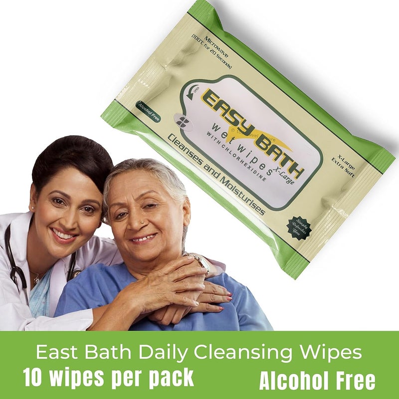 Easy Bath Easybath Wet Wipes - Image 3
