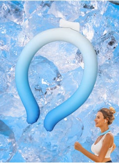 UChic Neck Cooling Tube, Body Cooler, Reusable Ice Cooler Ring Wearable Body Cooling Products, Neck Coolers for Hot Weather, Summer  - Image 1