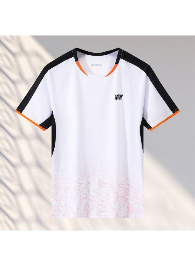 New Feather Suit Men's And Women's Short-sleeved Children's Quick-drying Boys And Girls Student Training Suit Tennis Suit Compeion Suit Summer 4028