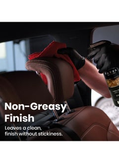 FAYFA Car Leather Cleaner - 8 Fl. Oz | Deep Cleansing, Conditioning, and Protection for Leather Seats, Car Interiors, and Accessories with a Refreshing Scent  - Image 3