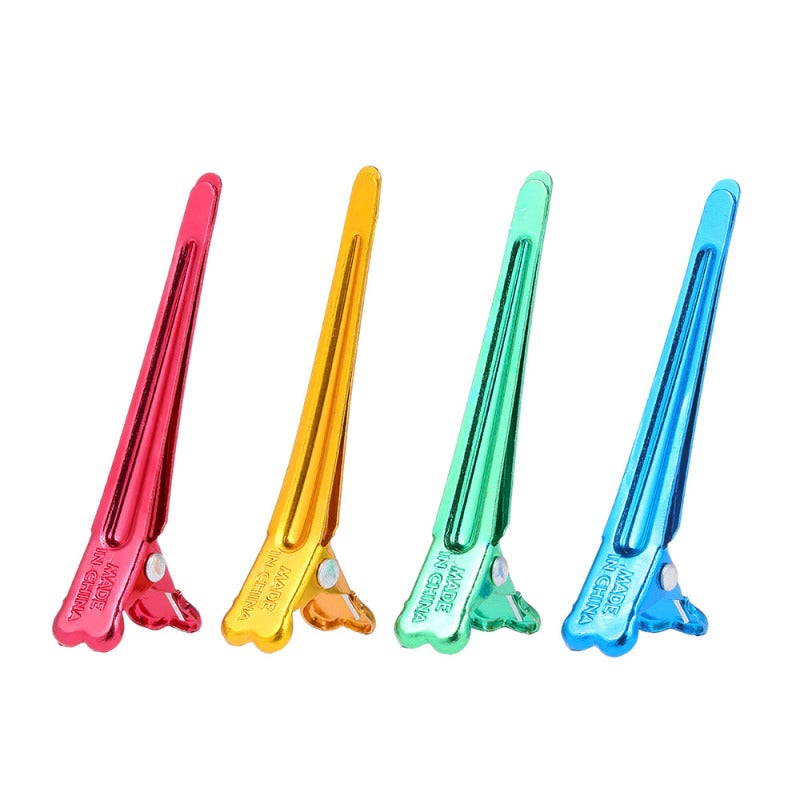 Hair Clips: 10pcs High-quality Steel Alligator Prong Design - Secure Long-lasting Hold DIY Accessories for Hair Salon Home DIY Craft Makers - Image 5