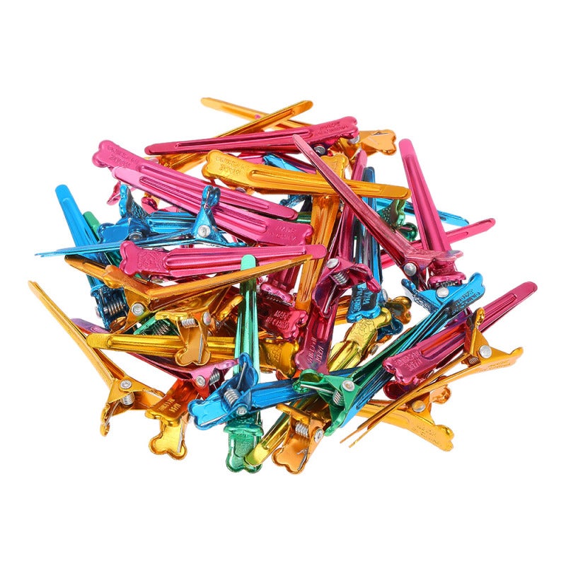 Hair Clips: 10pcs High-quality Steel Alligator Prong Design - Secure Long-lasting Hold DIY Accessories for Hair Salon Home DIY Craft Makers - Image 4