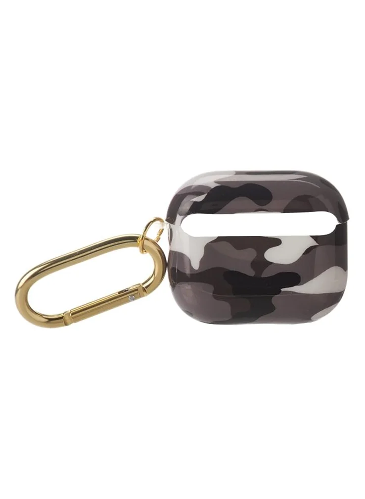 GUESS Airpods 3 TPU Case, Scratch & Drop Resistant, 360 Protection, Easy to Install and Effectively Absorbs Shock - Black