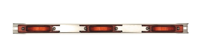 Maxxima M20343R 21 LED Red Stainless Steel Light ID Bar