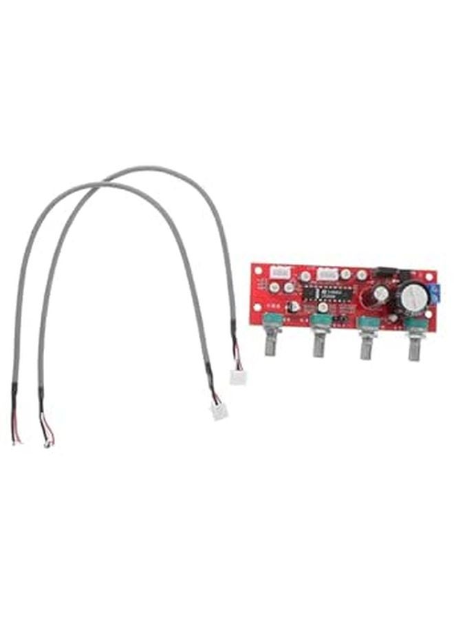 Audio Amplifier Control Board with Tone Bass Control Preamplifier Module for Home Theater - Image 1