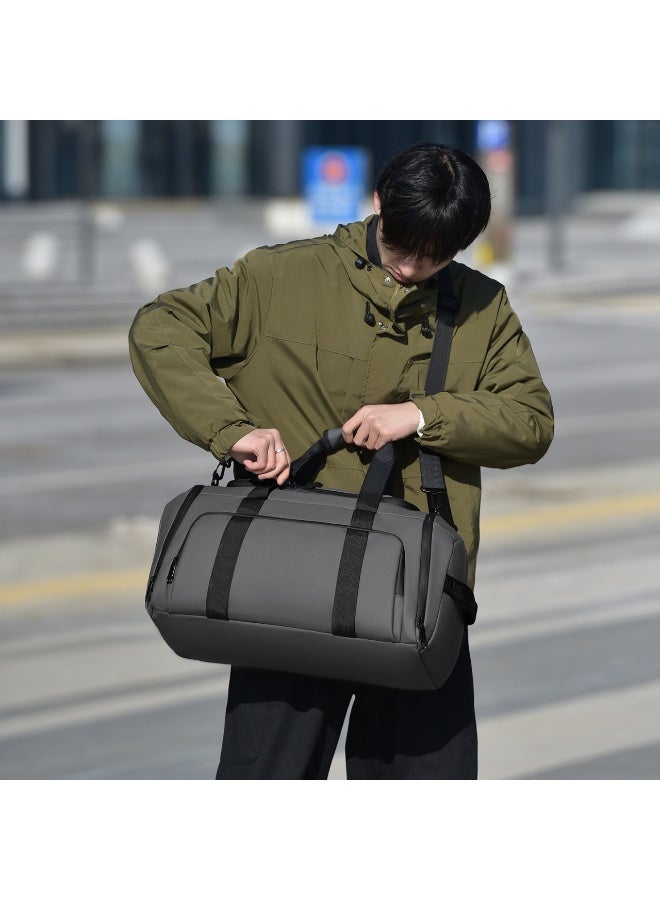 Large Travel Duffle Bag with Shoe Compartment - Water-Resistant Gym & Weekend Bag - Image 5