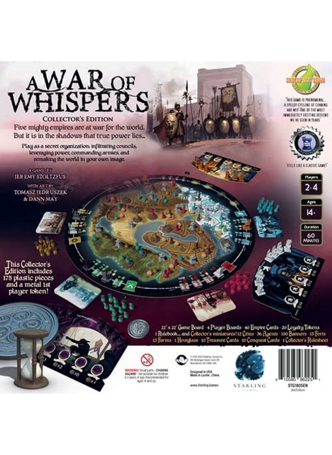 STARLING GAMES A War Of Whispers Collector'S Edition  - Image 3