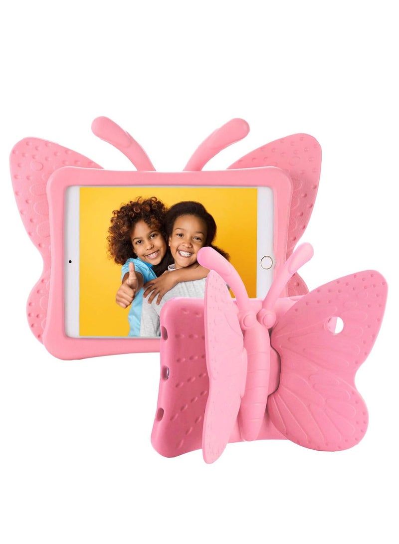 ELTRAZONE ELTERAZONE iPad 6th Generation Cases for Kids iPad 9.7 Case 2018/2017 Light Weight Kid-Proof Soft EVA Foam Protective Tablet Cover Holder for New iPad 9.7 inch A1893/A1954/A1822/A1823 - Baby Pink - Image 1