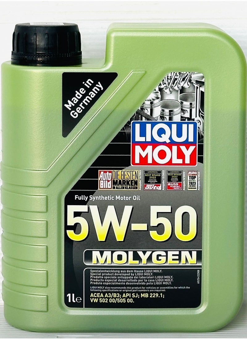 LIQUI MOLY 5W-50 Fully Synthetic Engine Oil 1Ltr  - Image 1