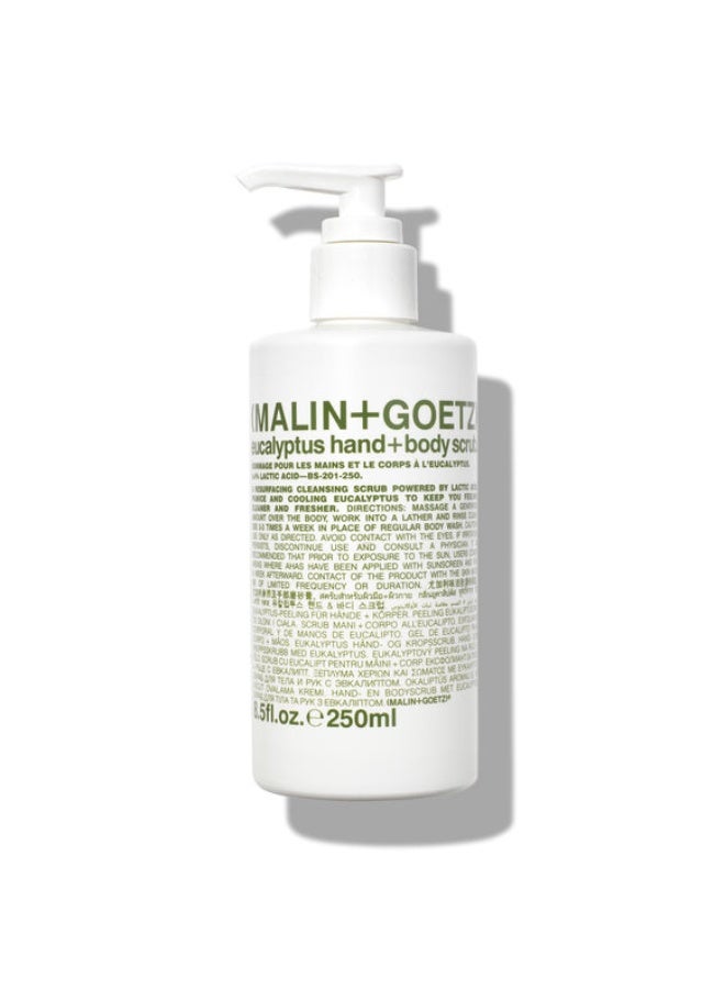Malin + Goetz Eucalyptus Hand and Body Scrub  250ML - Image 4