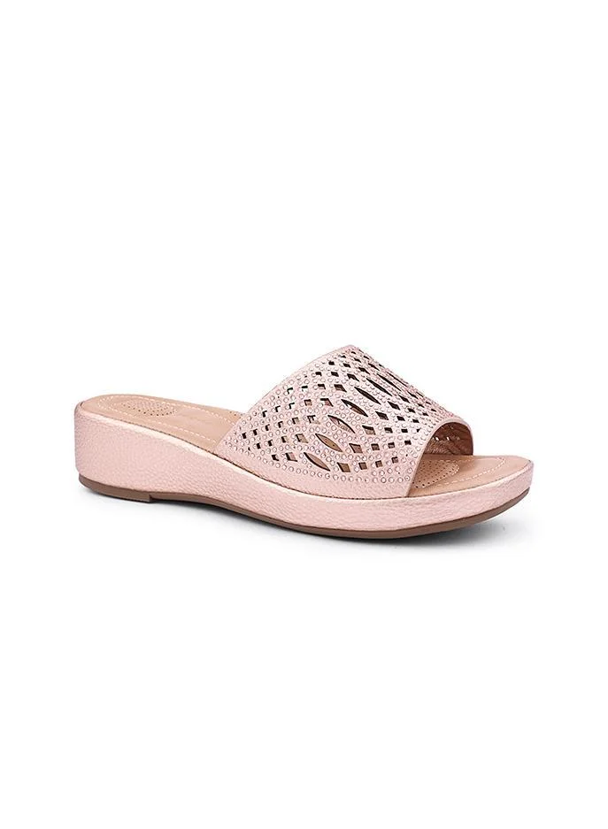 IconStyle Crystal Embellished Slip-On Sandals