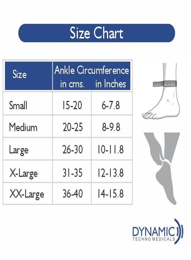 Dyna Comfort Ankle Support (X-Large(For Ankle Circumference of 31-35 cm)) - Image 2