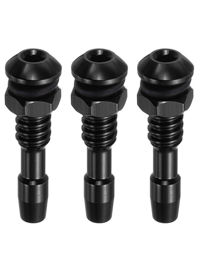 MECCANIXITY 3Pcs 20mm M6 RC Boat Water Nipple Water Outlet Nozzle Aluminium Alloy Cooling Tube Extension for RC Boat Motor Cooling System Kit Black - Image 1