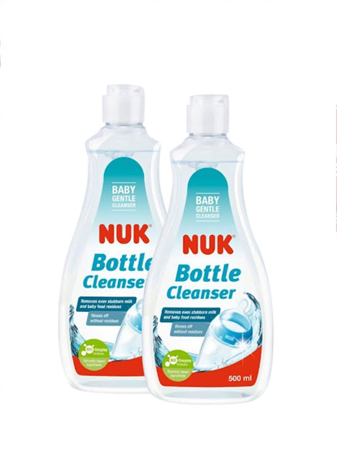 Baby Bottle Cleanser 500ml, Twin Pack 