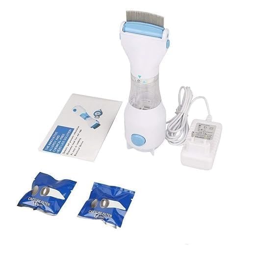 MARVELRY Effective Head Lice Treatment The Power of the Electric Lice Comb Fast and Efficient Lice Removal Electrical Head Lice Comb Treatment