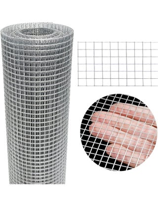 Galvanized Iron Welded Mesh Hardware Cloth for Outdoor Fencing, Chicken Coops, Vegetable Gardens, or Animal Deterrent Wired Mesh - pzsku/Z26223D53C562B37CA345Z/45/_/1703941969/9ca5e620-3b5d-4708-a00f-a99042023ccf