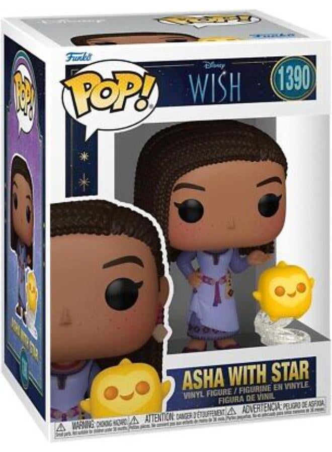 Funko Pop! Cartoon Animation: Disney - Wish - Asha with Star - Image 3