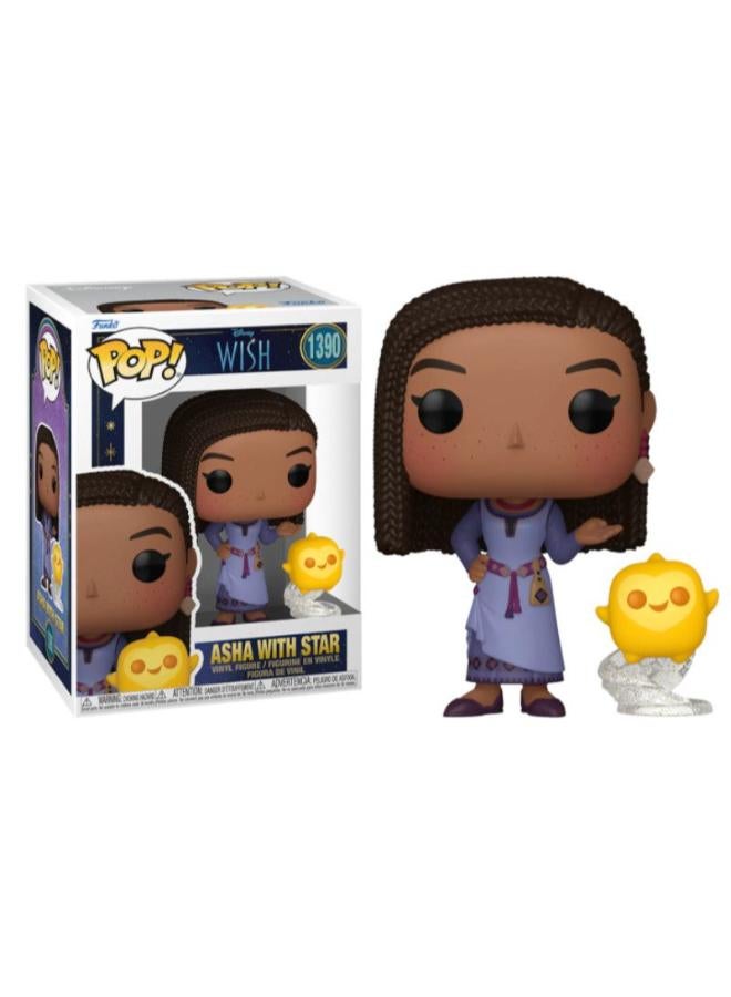Funko Pop! Cartoon Animation: Disney - Wish - Asha with Star - Image 2