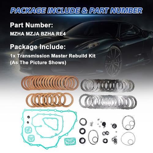 INGKAN MZHA MZJA BZHA RE4 Auto Transmission Master Rebuild Kit Fits for 2007-2010 CR-V 2.4L Car Aftermarket Parts - Image 3