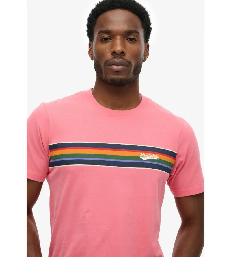 Superdry Outdoor Stripe Logo Relaxed T-Shirt