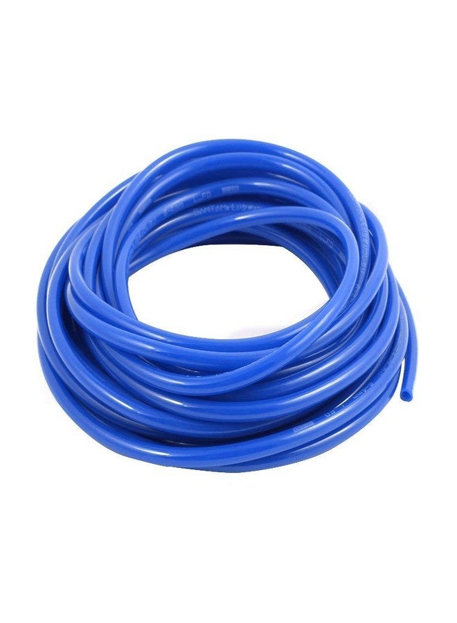 DLIEN 6mm x 4mm Pneumatic Air Compressor Tubing PU Hose Tube Pipe 10 Meter Blue 10 Mtr 32.8Ft 6mm x 4mm Pneumatic Polyurethane PU Tube Pipe (BLUE 10 MTR) - Image 1