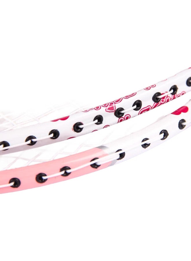 Mesuca Badminton Racket Hello Kitty, Gift For Women, Beginner Training, One Pair Of Aluminum Alloy Durable Rackets - Image 2