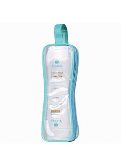 YUDIVA YUDIVA 2 Products in 1 Bottle, Shea Butter Shampoo & Conditioner Set, with travel bag, fits all hair types, 15.2 Fl oz  - Image 1