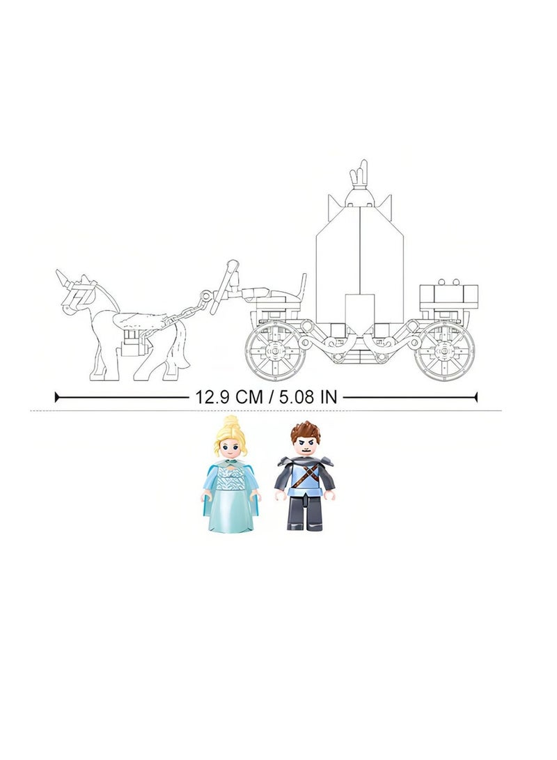 Sluban - Girls Dream Winter Fairies Carriage Bricks Set 191 Pieces - M38-B0896 - Image 4