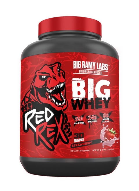RED REX -BIG WHEY- STRAWBERRY 1020 g