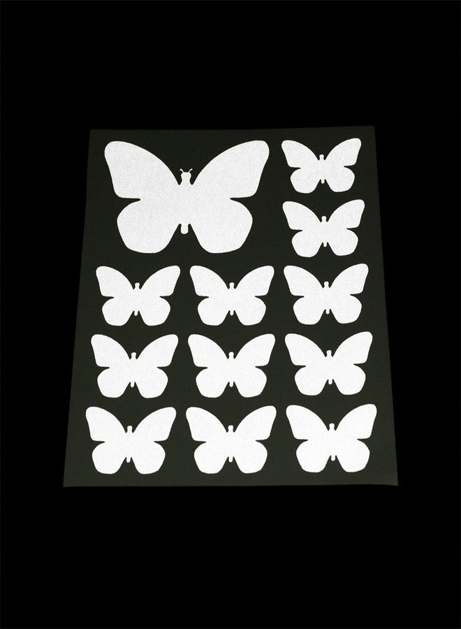 RydeSafe Reflective Decals - Butterflies Kit (White) - Image 2