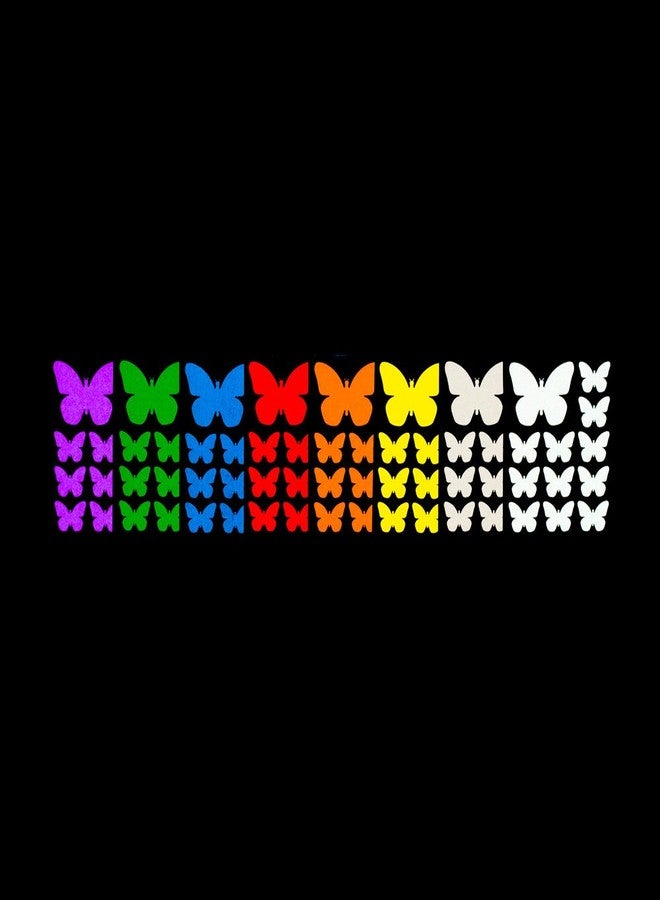 RydeSafe Reflective Decals - Butterflies Kit (White) - Image 5