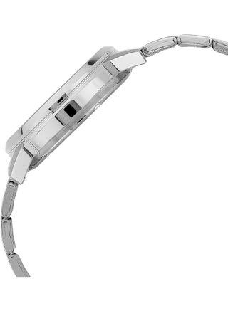 ساعة للرجال بقرص فضي وسوار فضي MTP-E510D-7AVDF - view 4