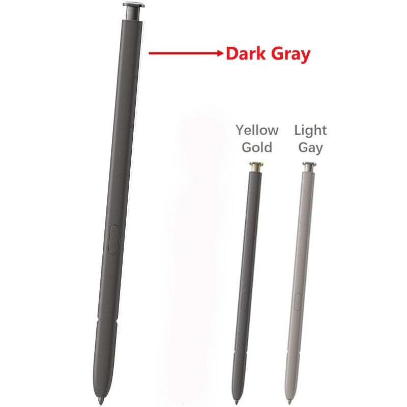 Qenw S Pen S24 Ultra (with-Bluetooth) Replacement for Samsung Galaxy S24 Ultra 5G, Touch Stylus Pen + Replacement Tips/Nibs (Dark Gray) - Image 2