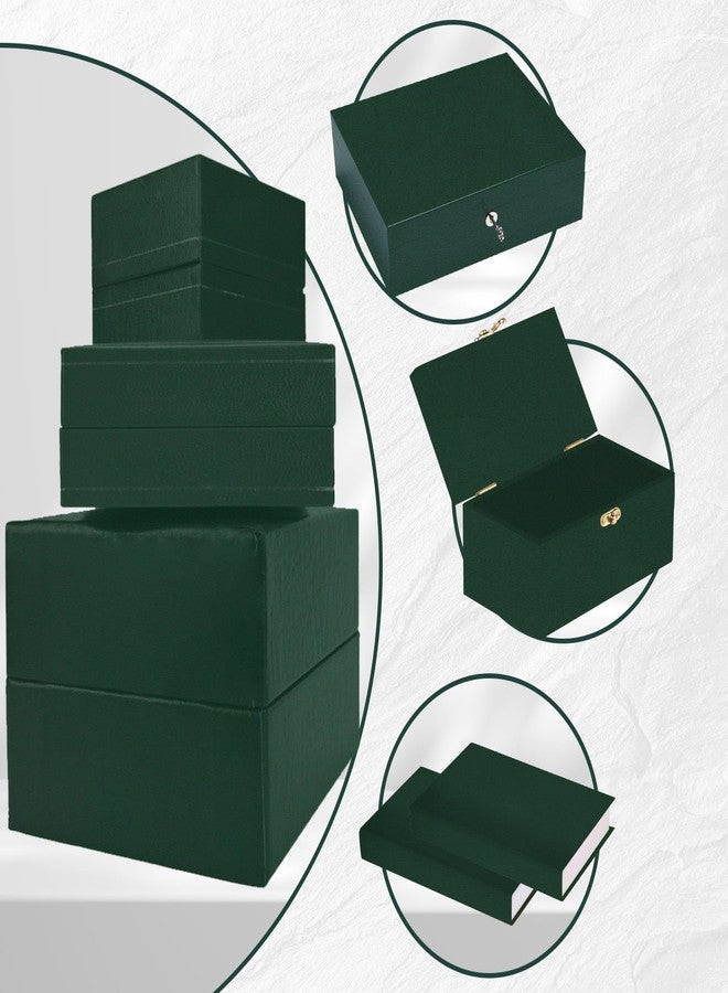 fuceury Book Cloth for Book Binding 57 x 17 Inch Dark Green Fabric Surface Paper Backed Book Cover - Image 5