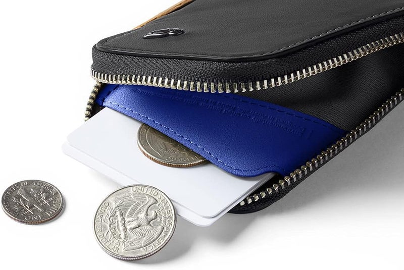BELLROY Card Pocket Wallet Leather (Max. 15 Cards and Tickets) - CharcoalCobalt - Image 5