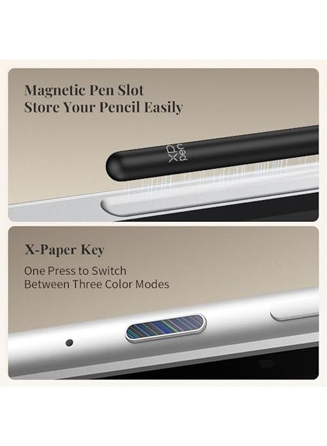 XP-PEN 3-in-1 Color Digital Notebook – 10.95" Paper Note Tablet with 16,384 Pressure Levels, Battery-Free X3 Pro Pencil 2, Dual Magnetic Folio, 6+128GB Storage, Smart Reusable Pad - Image 3