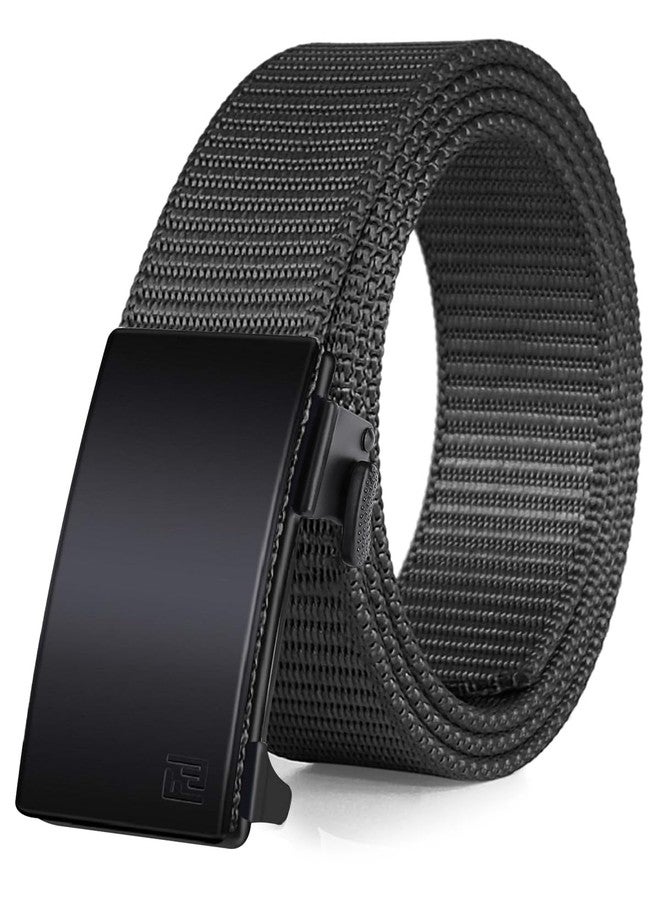 FAIRWIN Ratchet Belts for Men - Nylon Web Belt for Golf Tactical Work Casual, Adjustable Webbing with Ratcheting Buckle - Image 1