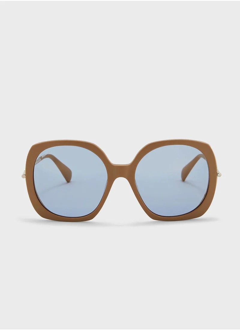 MaxMara Oversized Shape Sunglasses