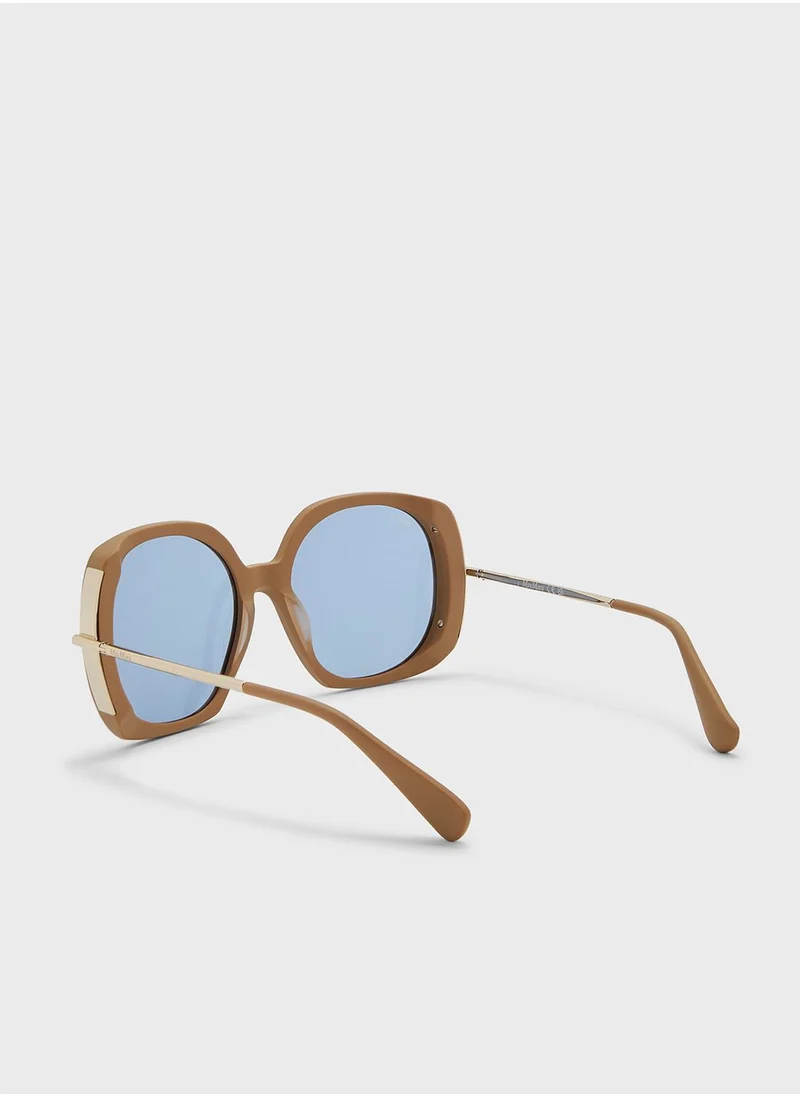 MaxMara Oversized Shape Sunglasses