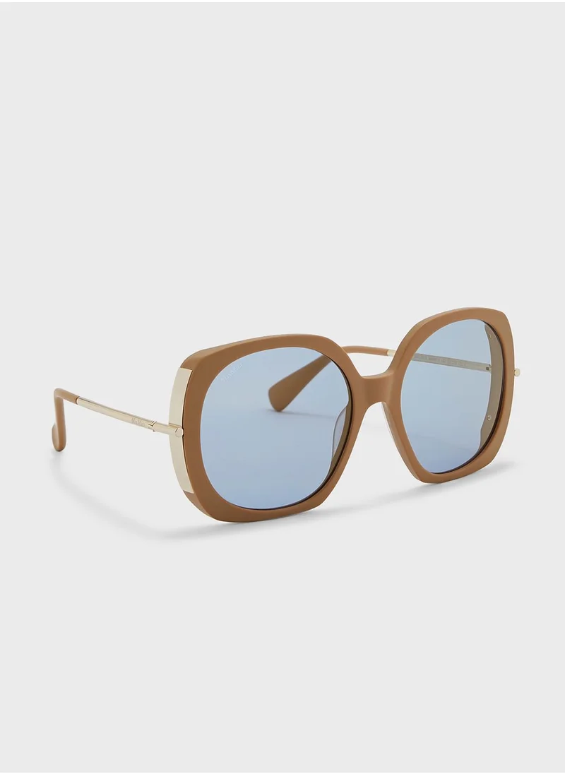 MaxMara Oversized Shape Sunglasses