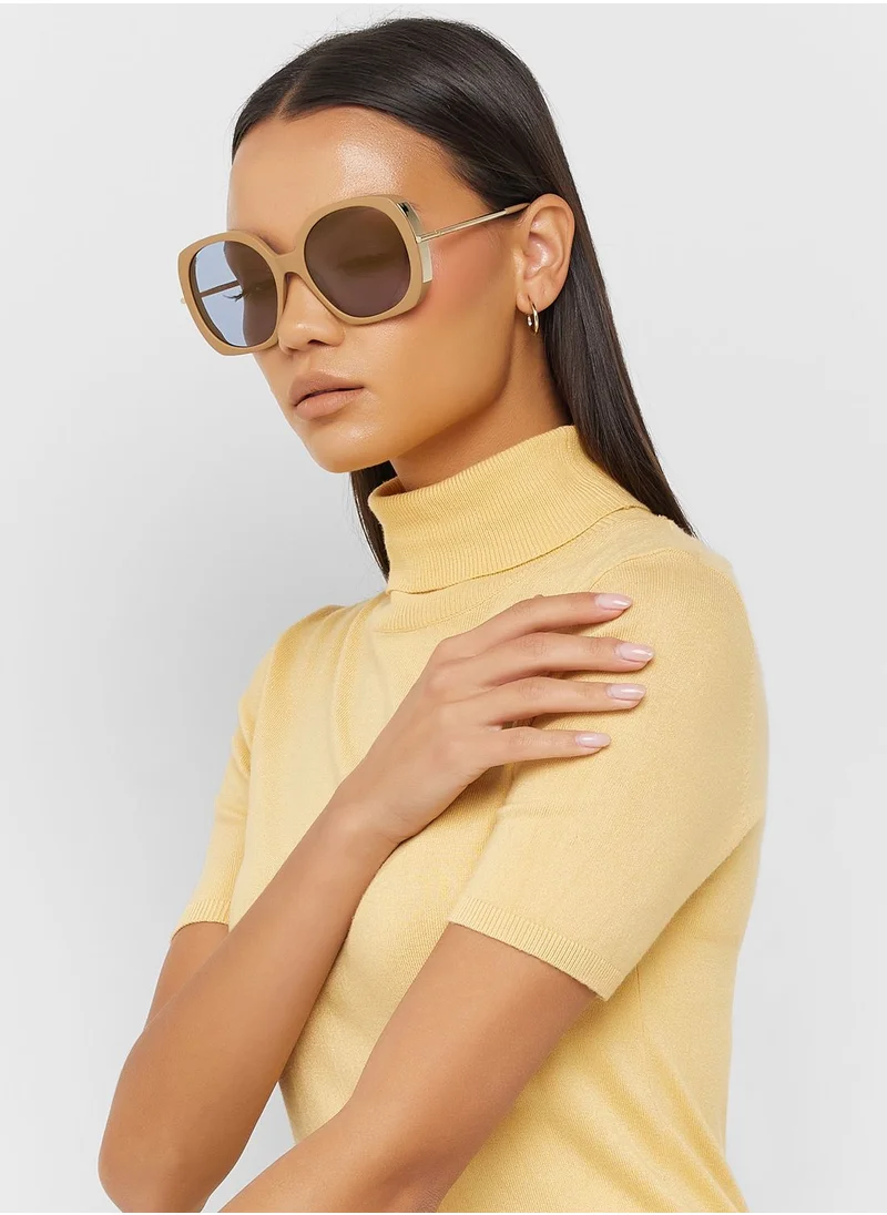 MaxMara Oversized Shape Sunglasses