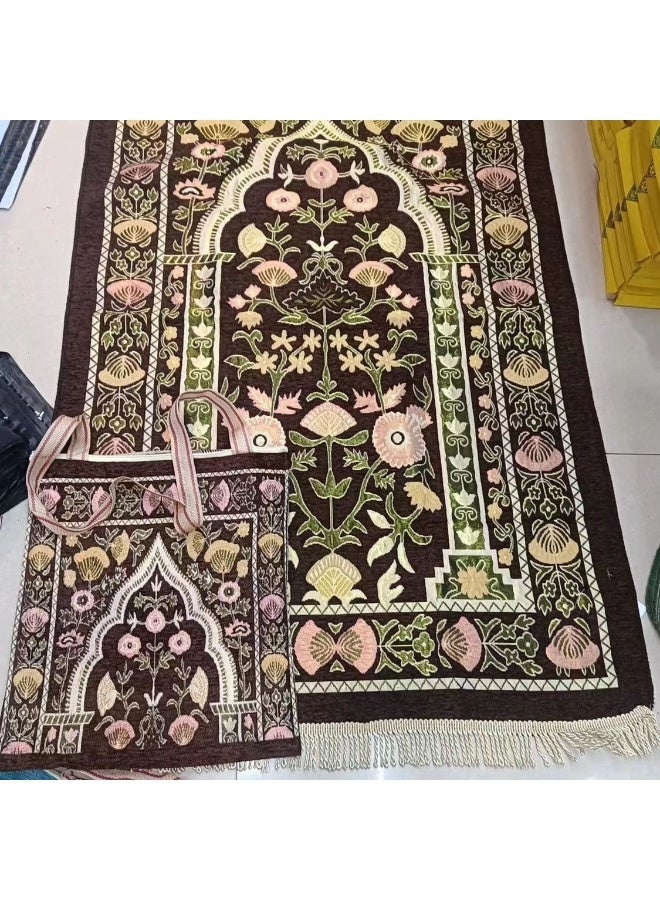 Nariele New Floral Pattern With Small Flower Carpet Bag - Image 4