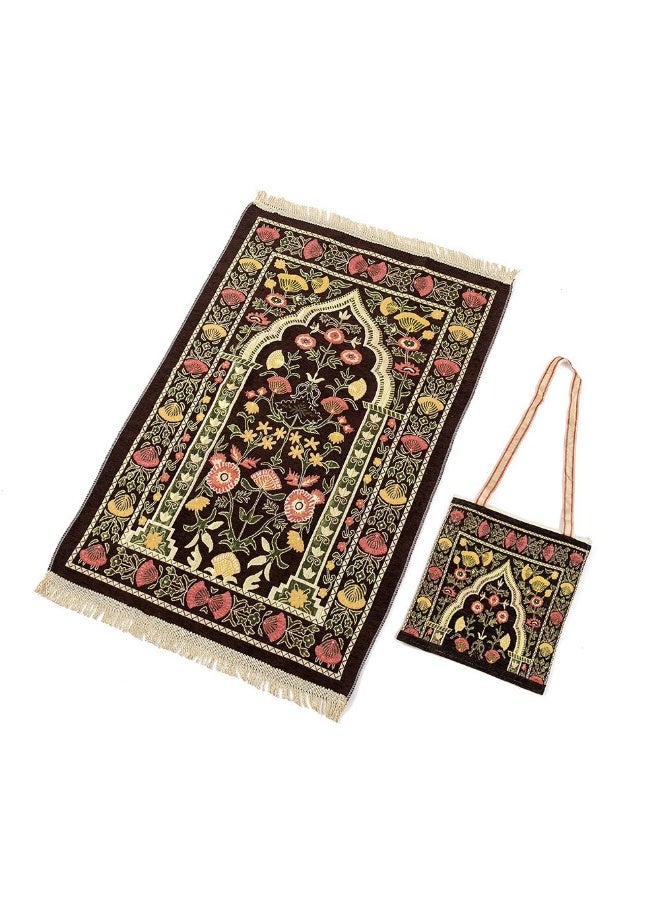 Nariele New Floral Pattern With Small Flower Carpet Bag - Image 1