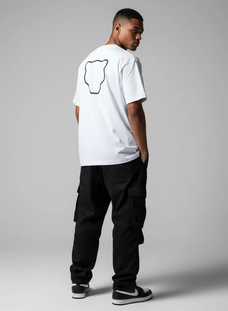 Tanjim Squad  BARCODE TEE WHITE for Men | Best Price UAE