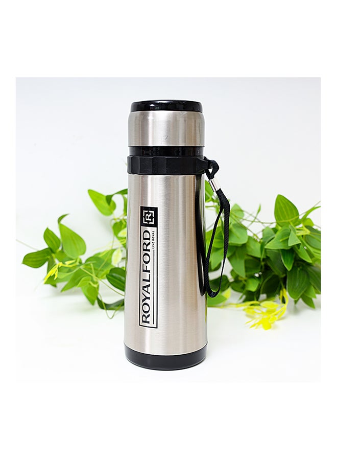 Royalford Vacuum Water Bottle Silver 600ml - Image 4