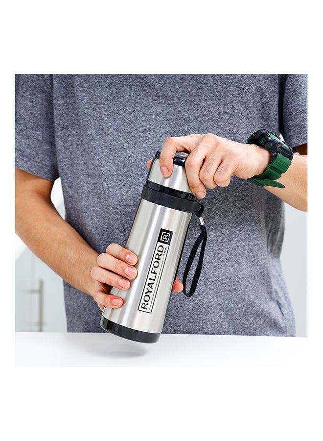 Royalford Vacuum Water Bottle Silver 600ml - Image 5