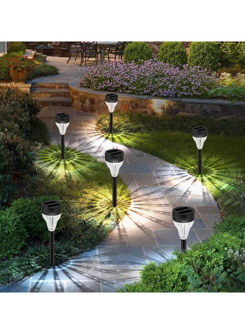 10 Pack Solar Pathway Lights,LED Outdoor Waterproof, Auto On/Off Solar Garden Lights for Yard, Lawn, Walkway & Driveway Landscape Lighting - Image 1