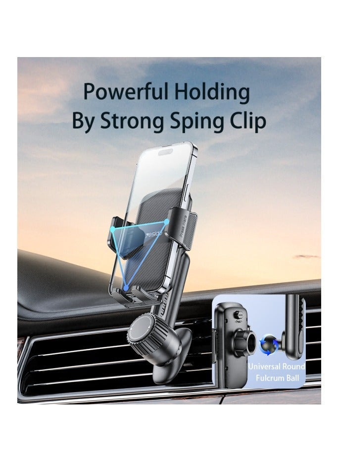 Yesido C242 Car Phone Holder Compatible with Any Air Vent 360Â° Rotatable - Image 4